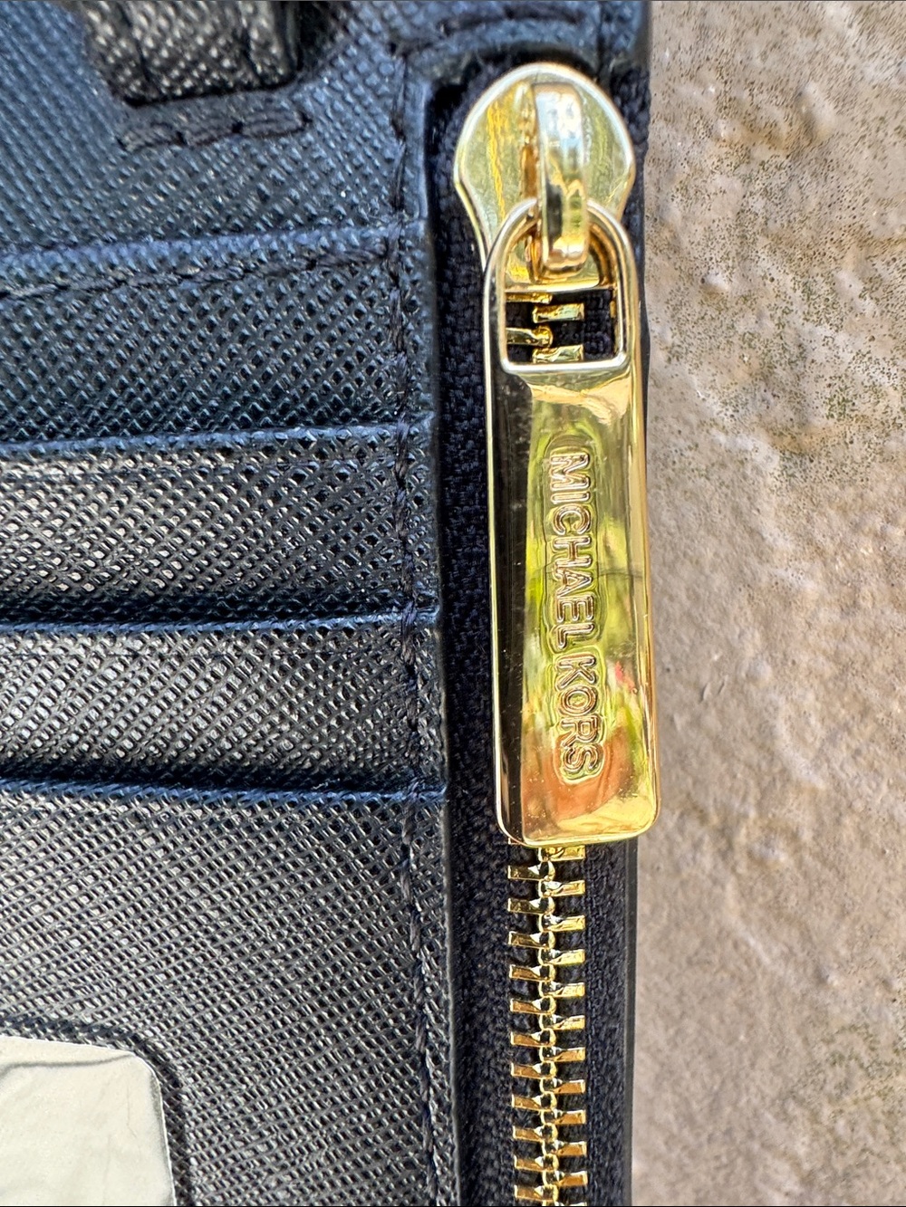 Michael Kors Saffiano Leather Smartphone Crossbody Bag - Picture 7 of 13